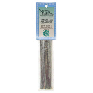 Wholesale Frankincense & Cedar Incense (10 Sticks) by Nature Nature