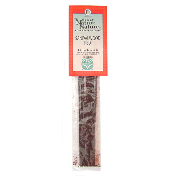 Wholesale Red Sandalwood Incense (10 Sticks) by Nature Nature