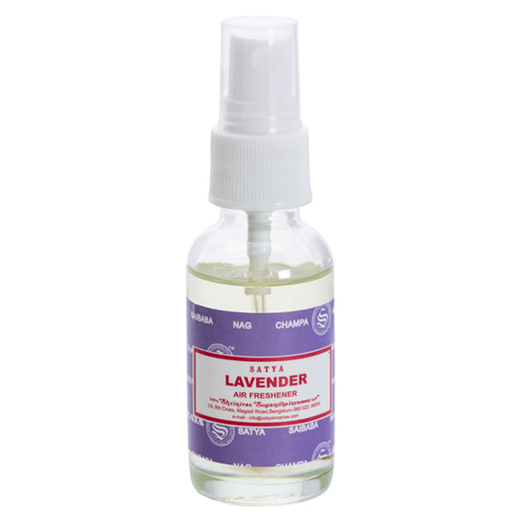 Wholesale Lavender Air Freshener Spray by Satya (30ml)