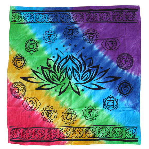 Wholesale Chakra Lotus Altar Cloth (36 Inches)