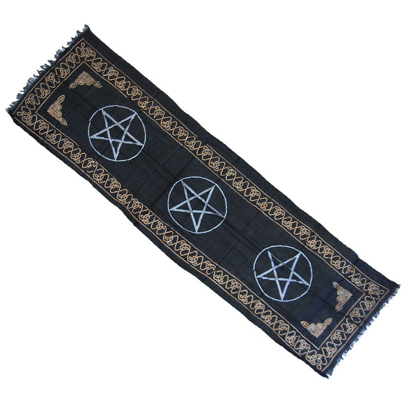 Wholesale Three Pentagram Altar Cloth (72 Inches)