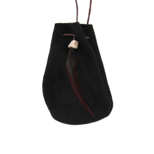 Wholesale Black Medicine Bag with Cord