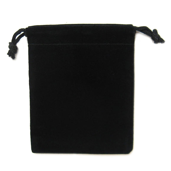 Wholesale Black Velveteen Bag (3x4 Inches)