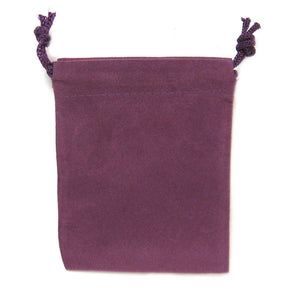 Wholesale Purple Velveteen Bag (3x4 Inches)