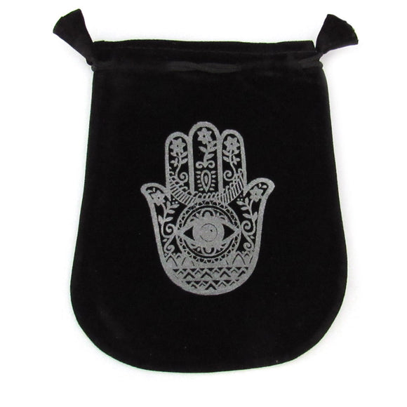 Wholesale Hamsa Velveteen Bag