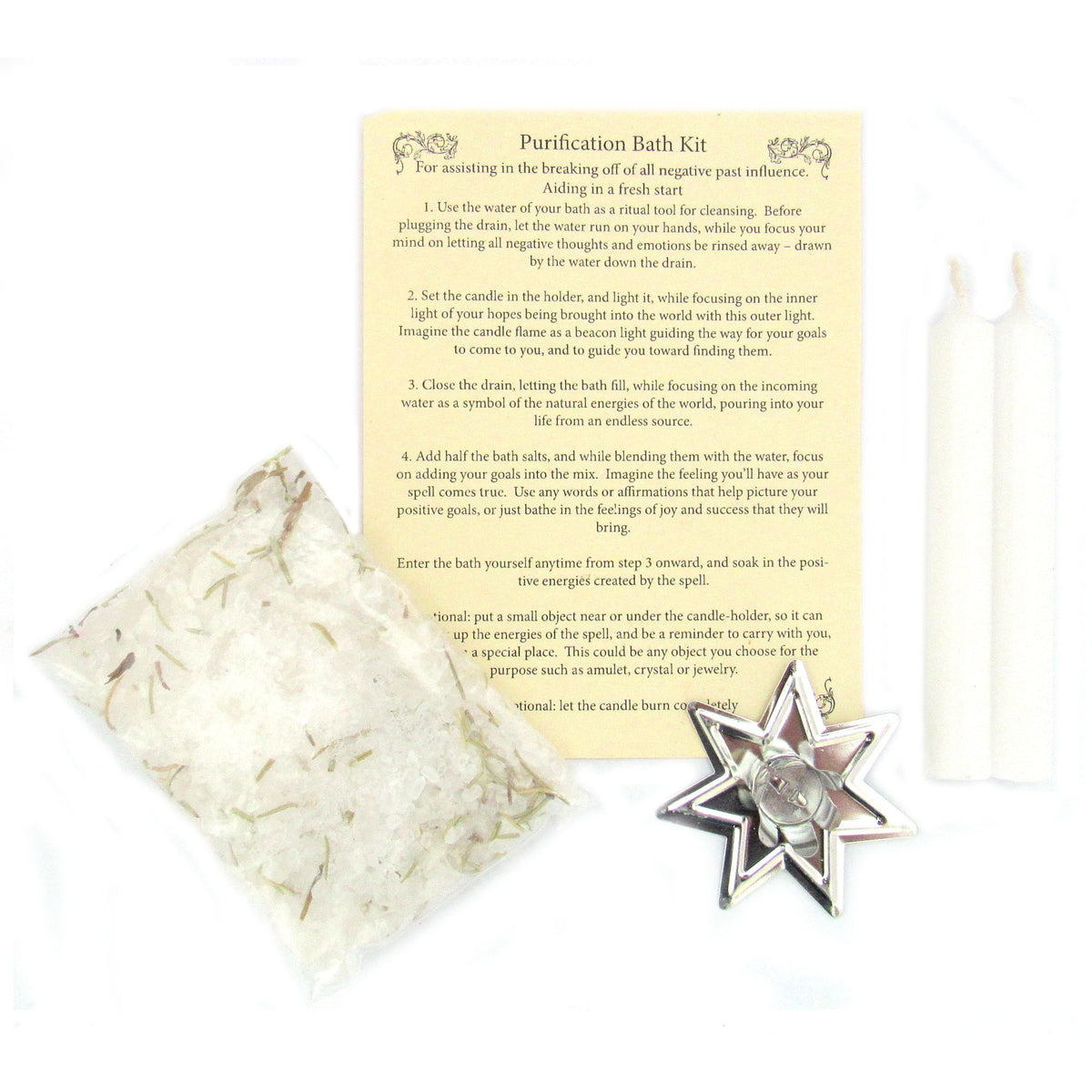 Purification Bath Spell Kit – Labyrinth Trading