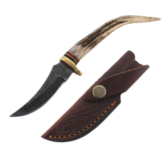 Wholesale Stag Damascus Athame