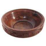 Wholesale Carved Wooden Bowl with Lid