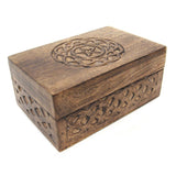 Wholesale Celtic Pentagram Wooden Box