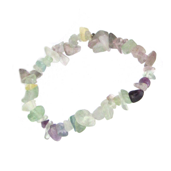 Wholesale Fluorite Chip Bracelet