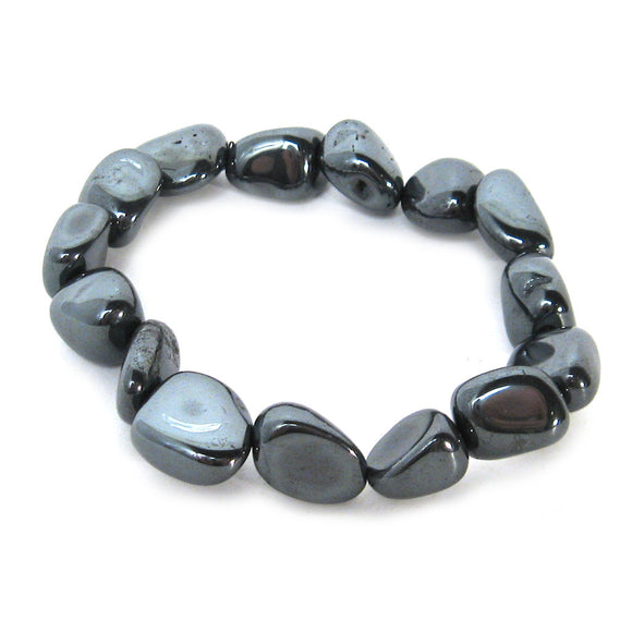 Wholesale Tumbled Hematite Bracelet