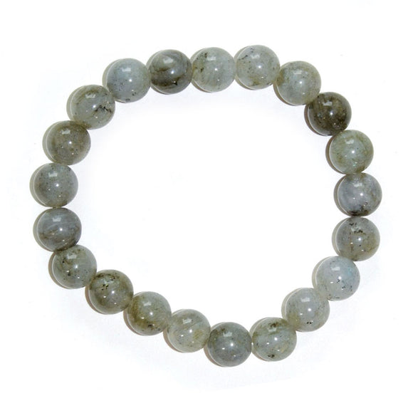 Wholesale Labradorite Round Bead Bracelet (8mm)