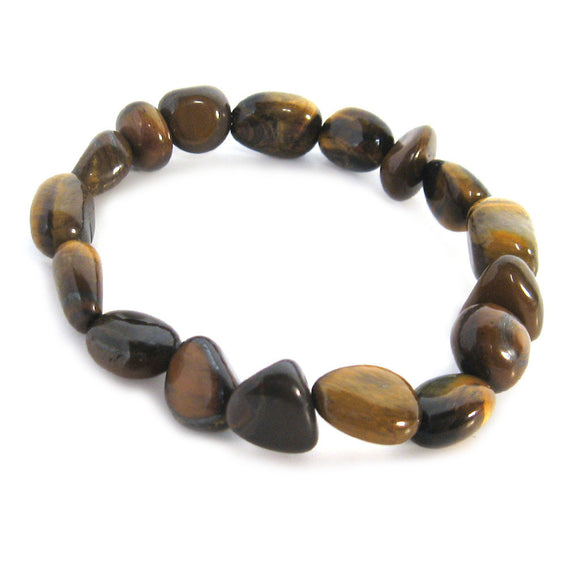 Wholesale Tumbled Tiger's Eye Bracelet