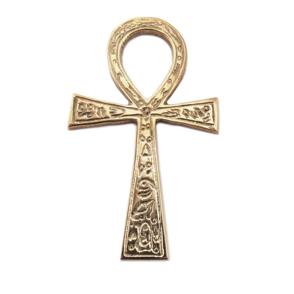 Wholesale Brass Ankh Altar Tile (4 Inches)