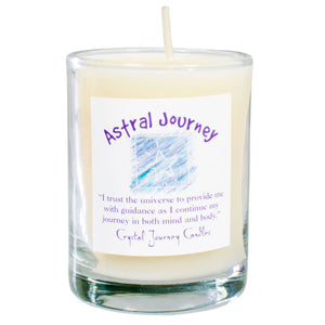 Wholesale Astral Journey Soy Votive Candle in Jar by Crystal Journey