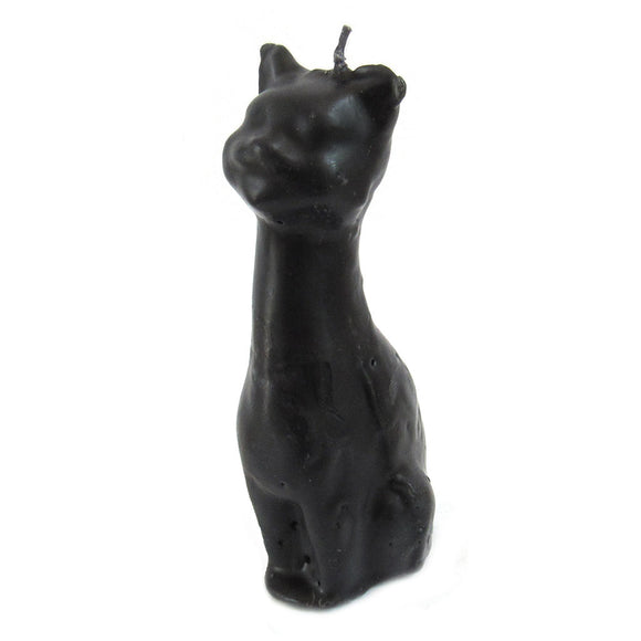 Wholesale Cat Figure Candle (Black)
