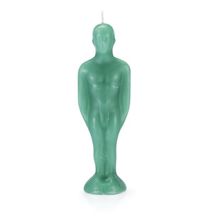 Wholesale Male Figure Candle (Green)