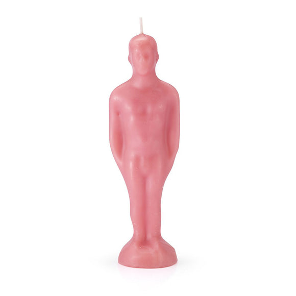 Wholesale Male Figure Candle (Pink)