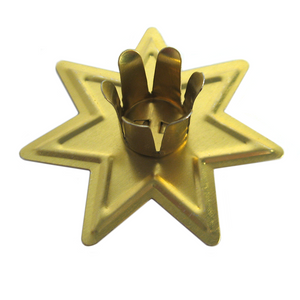 Wholesale Fairy Star Chime Candle Holder (Gold)