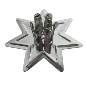 Wholesale Fairy Star Chime Candle Holder (Silver)