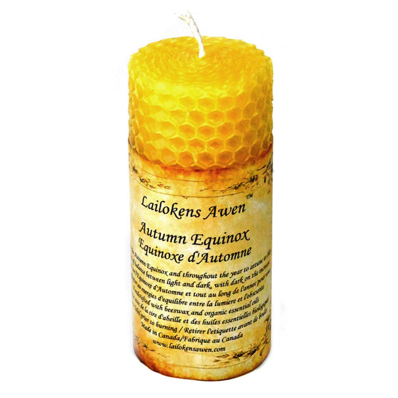 Wholesale Autumn Equinox Altar Candle by Lailokens Awen