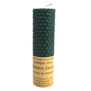 Wholesale Business Success Beeswax Candle by Lailokens Awen