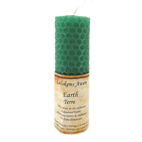 Wholesale Earth Beeswax Candle by Lailokens Awen