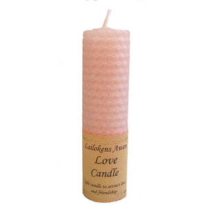 Wholesale Love Beeswax Candle by Lailokens Awen