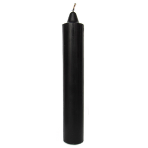 Wholesale Black Jumbo Pillar Candle (9 Inches)