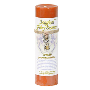 Wholesale Wealth Pillar Candle (with Magical Fairy Dust Necklace)