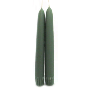 Wholesale Old-Fashioned Taper Candle Pair (Sage Green)