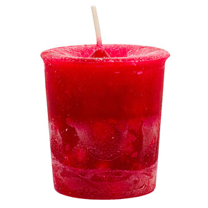 Wholesale Root Chakra Votive Candle by Crystal Journey
