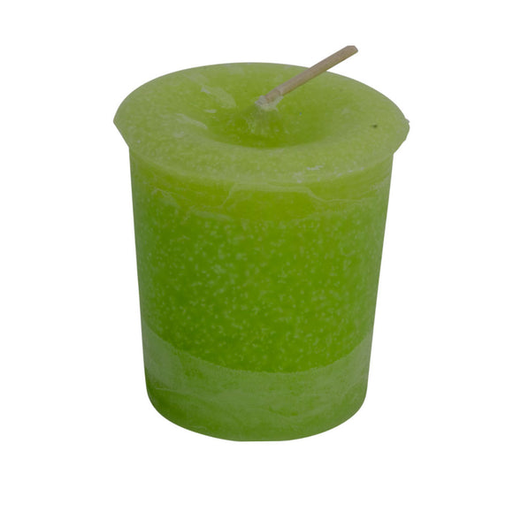 Wholesale Abundance Votive Candle by Crystal Journey