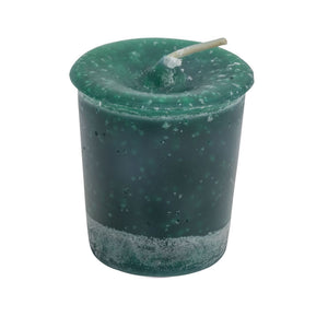 Wholesale Green Forest Votive Candle by Crystal Journey