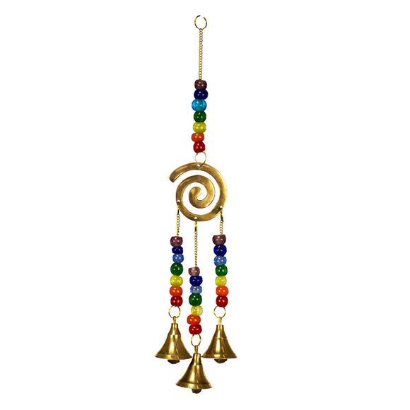 Wholesale 7 Chakras Spiral Chime with Beads