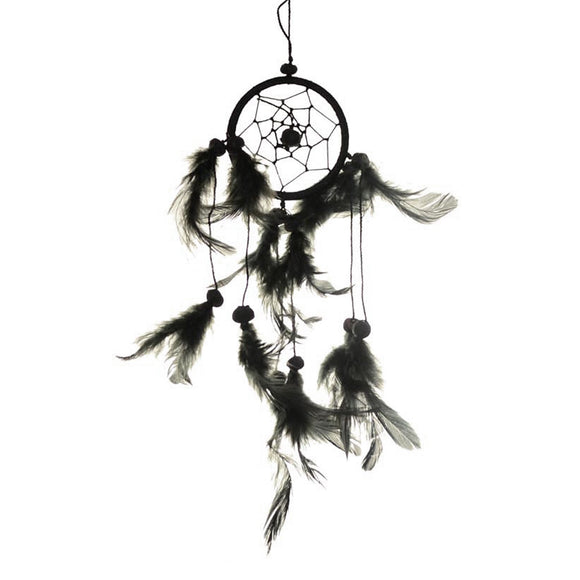 Wholesale Black Mini Dream Catcher (2.5 Inches)