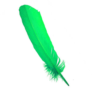 Wholesale Green Feathers (Package of 10)