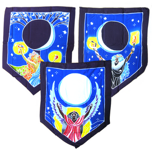 Wholesale Triple Goddess Prayer Flags (Set of 3)