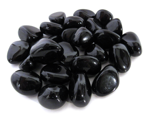 Wholesale Black Obsidian (Tumbled) - 1 lb