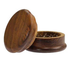 Wholesale Wooden Herb Grinder (2 Inches)
