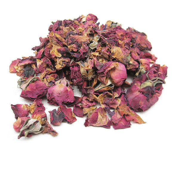Wholesale Red Rose Buds and Petals (1 oz)