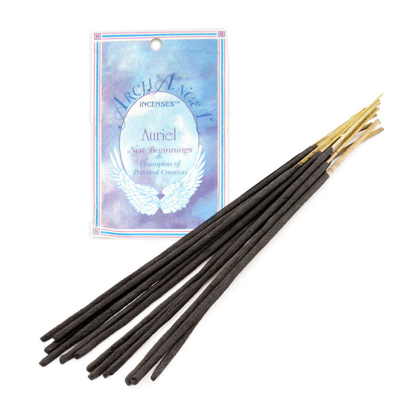 Wholesale Auriel (New Beginnings) Archangel Incense Sticks (Package of 12)