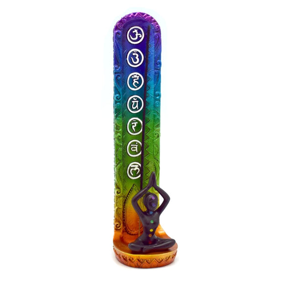 Wholesale Goddess Seven Chakra Standing Incense Burner