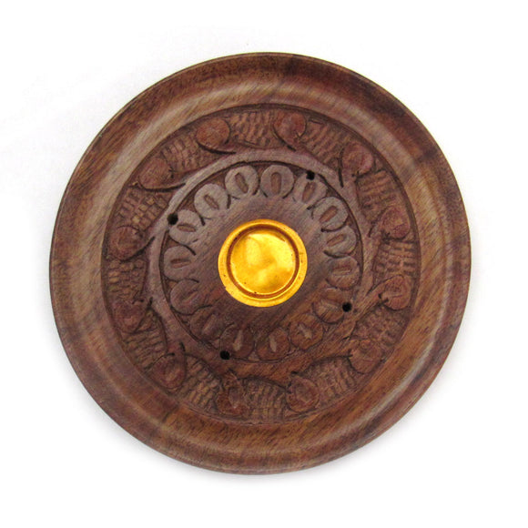 Wholesale Carved Wood Incense Burner