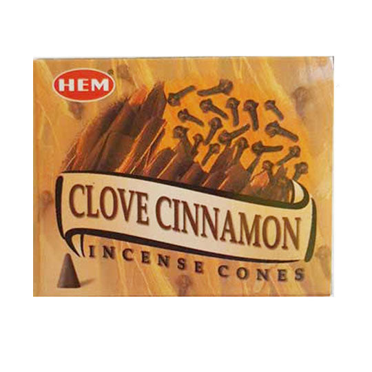 Wholesale HEM Incense Cones - Clove Cinnamon