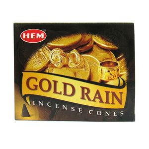 Wholesale HEM Incense Cones - Gold Rain