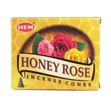 Wholesale HEM Incense Cones - Honey Rose