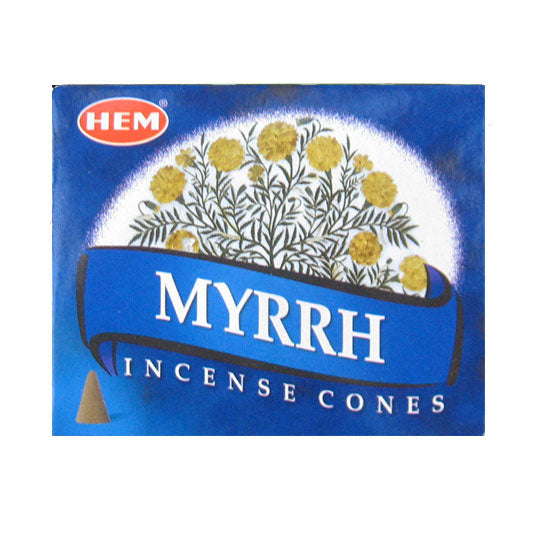 Wholesale HEM Incense Cones - Myrrh