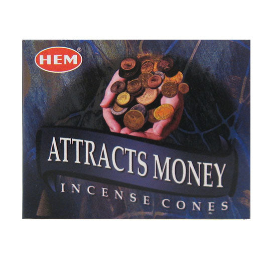 Wholesale HEM Incense Cones - Attracts Money