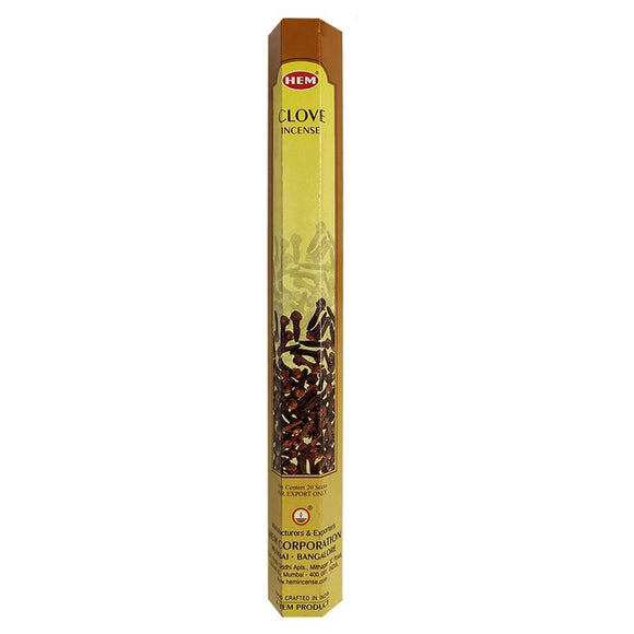 Wholesale Clove Incense by HEM (20 Sticks)
